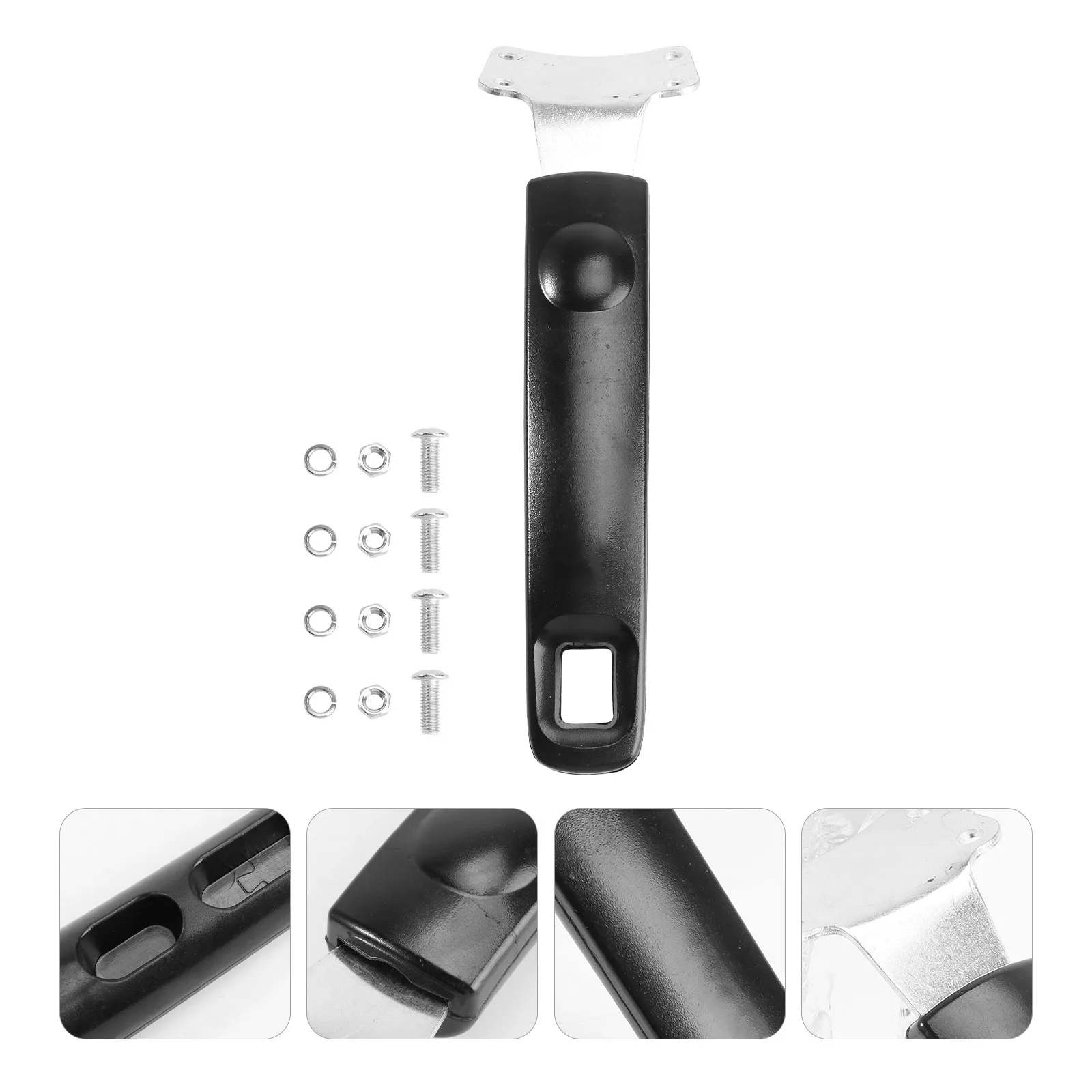 

Anti Scald Pan Handle Replacement Long Ergonomic Grip Cookware Pot Accessory Stainless Steel Heat Resistant Detachable