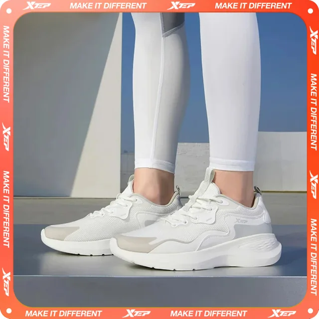 Damskie buty do biegania Xtep Xingyun 2020 jesienne amortyzatory damskie buty sportowe lekkie obuwie na co dzień 878118110031