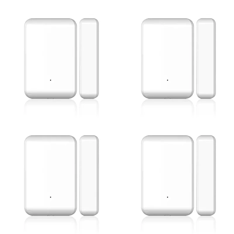 

【Горячая сделка!】4X 2,4 ГГц беспроводной датчик двери TTLOCK, обнаружение контактов двери, система открытия и закрытия Windows, работает с приложением TTLOCK Smart L