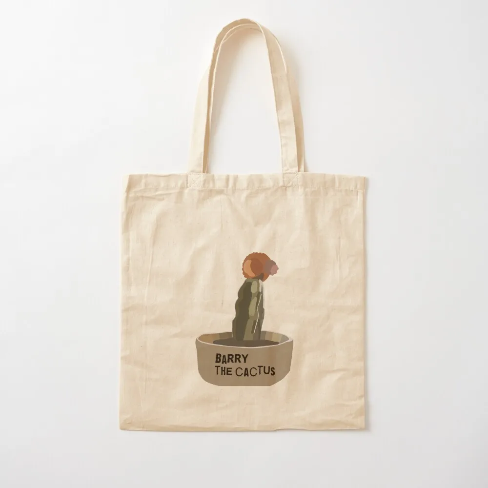 Barry the cactus Tote Bag sacs de shopping Customizable tote bag tote bag canvas
