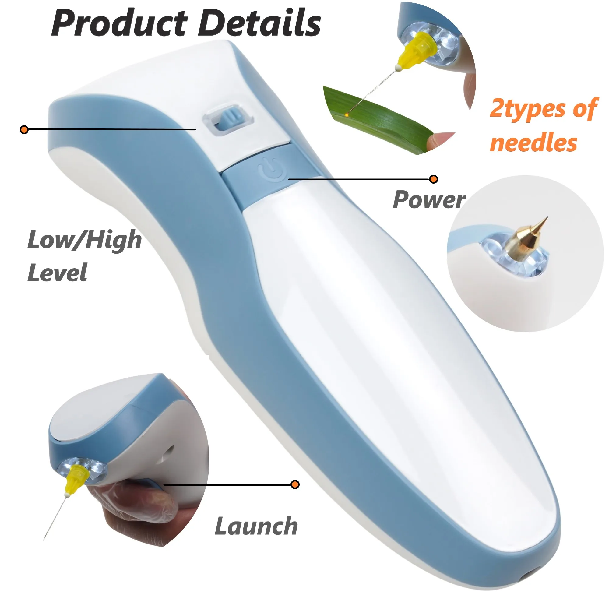 Plasma de fibroblasto profesional Maglev, estiramiento de la piel, topo, manchas de la edad oscura, eliminación de verrugas, levantamiento de párpados, pluma de belleza, punta de cobre gruesa