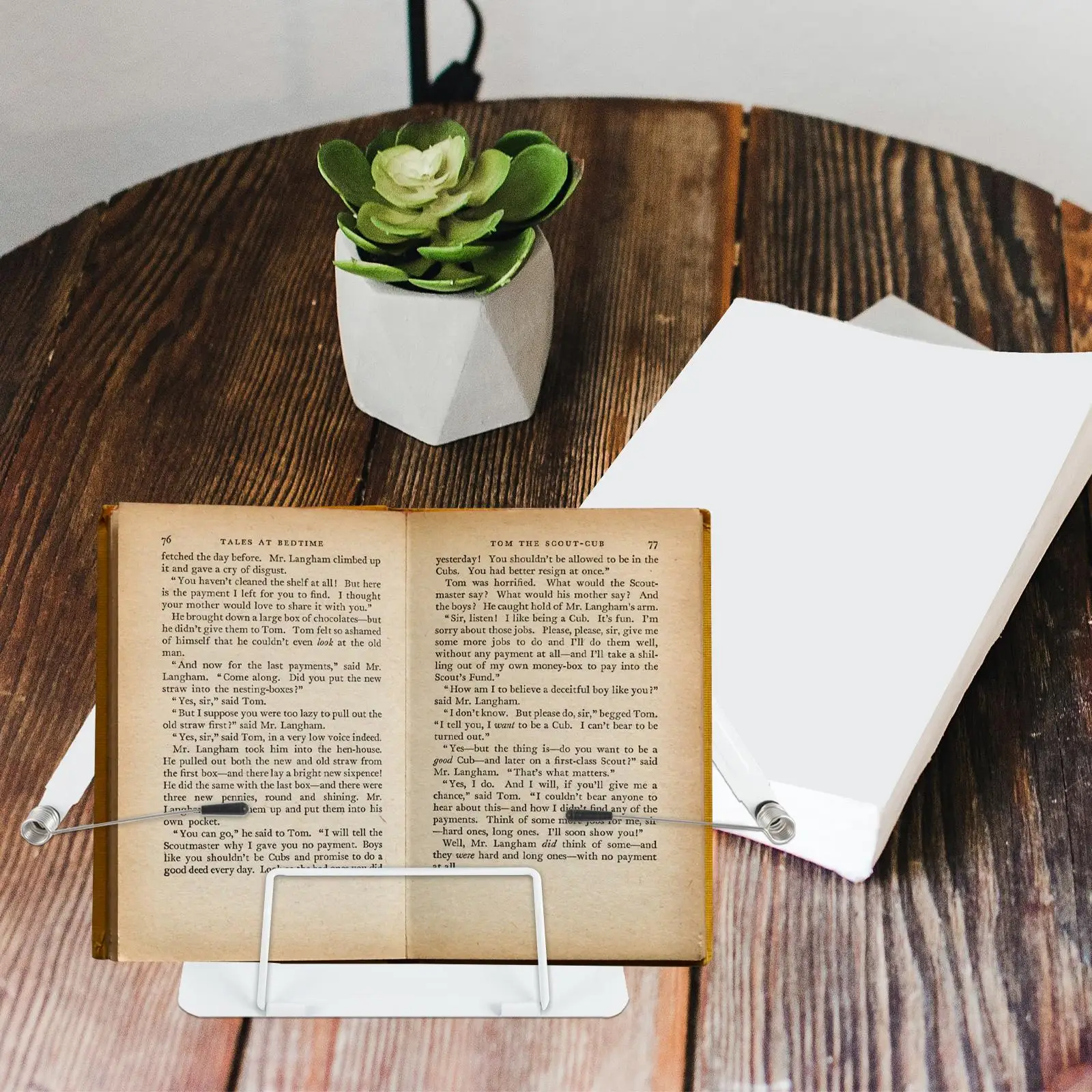 Bracket Reading Student Tabletop Easel Textbook Stand Iron Kids Adjustable Holder