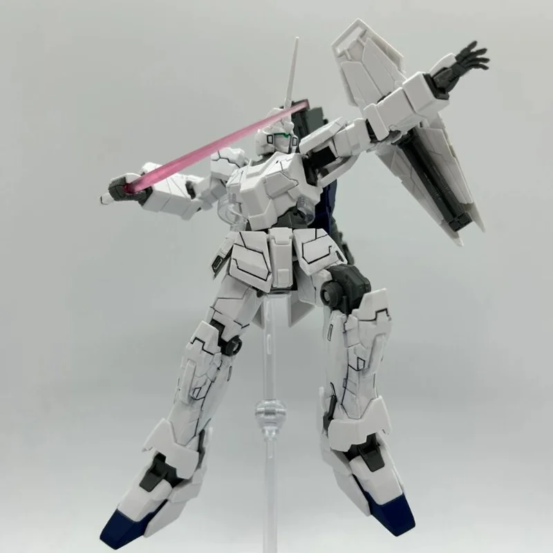 Eenhoorn HG 1/144 Vernietigingsmodus en Eenhoornmodus Mech Assemblagemodel Kit Actiefiguren Kinderen Speelgoed Decoratie Cadeau Collectible