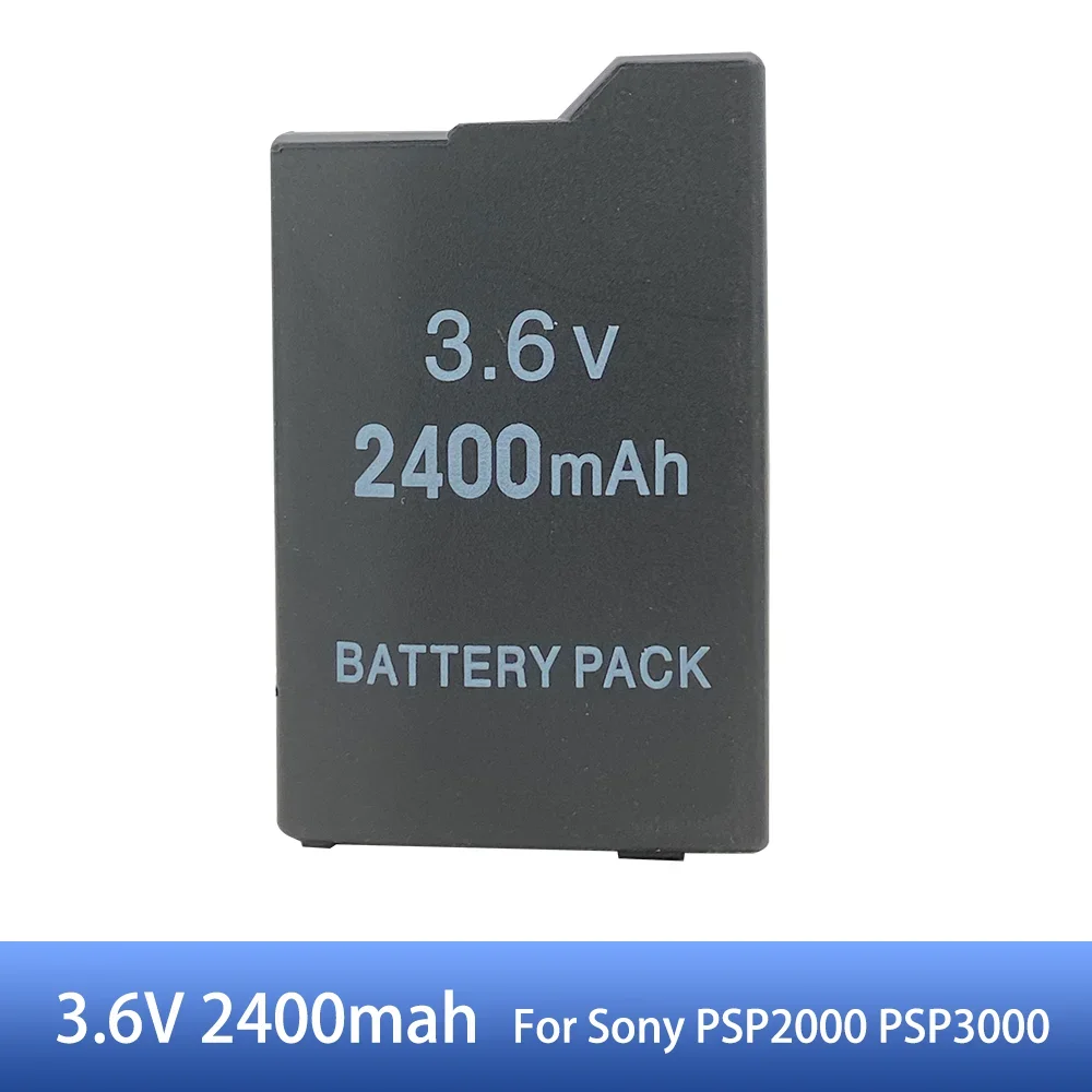 Batteries PSP 3.6V 2400mah Li-ion batterie Rechargeable pour Sony PSP2000 PSP3000 PlayStation manette de jeu Portable accessoires PSP