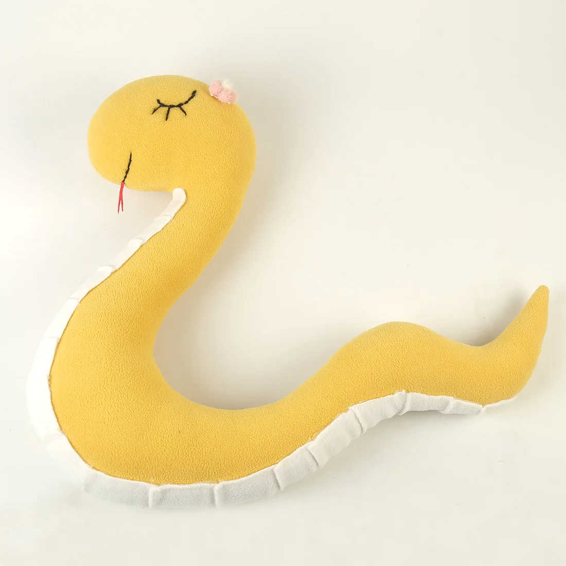 Newborn Baby Posing Snake Photography Props Soft Touch Filled Snake Doll Photograpy Studio Accessories