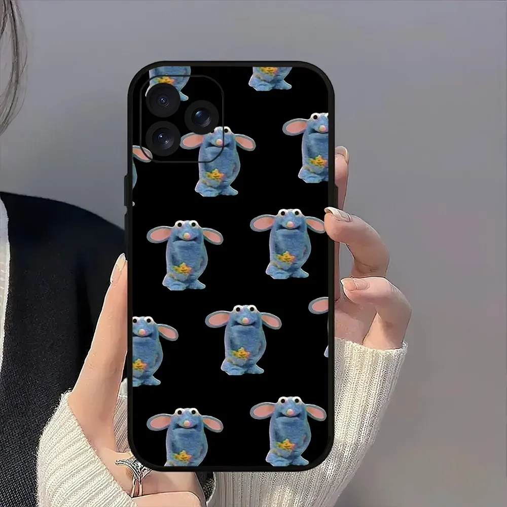 TV Cartoon Blue Mouse T-Tutter Cute House meme Phone Case For iPhone 8 14 15 13 12 11 Mini X Xr XS Pro MAX Plus Shell