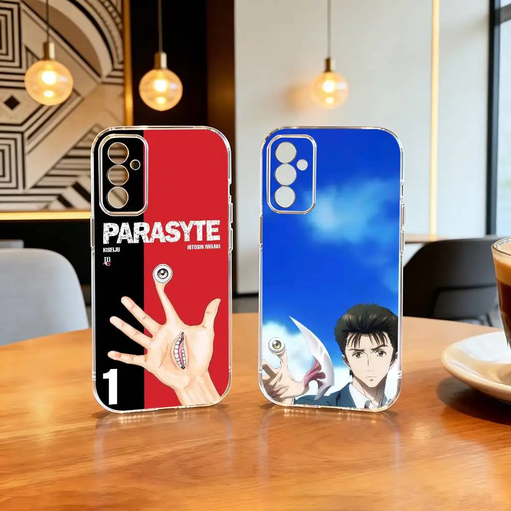 

Parasyte Phone Case For SamsungA10,12,20,21S,30,31,40,50,51,52,70,71 Transparent Cover