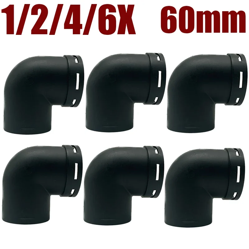 

1/2/4/6X 60 мм/2,36 дюйма дизельный стояночный обогреватель, вентиляционное отверстие, L-образное колено, воздуховодная труба, выхлопной соединитель, столярный автомобиль, грузовик, фургон