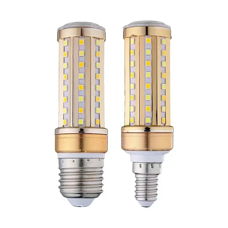 10pcs High Brightness E27 E14 LED Corn Bulb 9w 12w Golden Color 3000k Natural White 4000k 6000k CCT Warm White White Mixed Bulb