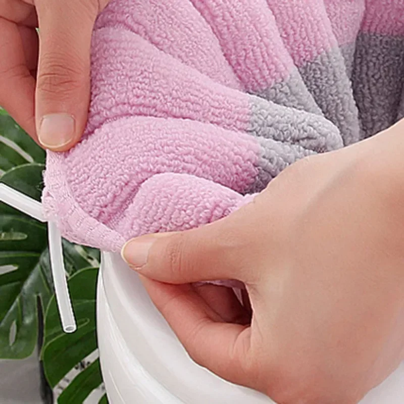 Universal Winter Warm Toilet Seat Cover Bathroom Toilet Pad Cushion with Handle Washable Knitting Mat Household Accessories