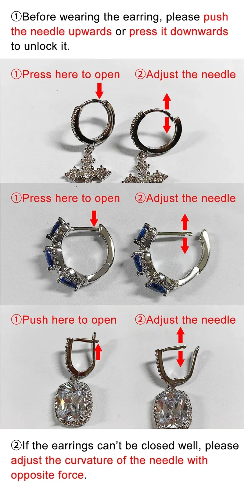 Huitan Ästhetische Blumen-Blatt-Ohrhänger für Damen, Elegante Hochzeits-Imitationsperlen-Verlobungs-Ohrringe mit Glänzenden CZ-Steinen, Edler Schmuck als Geschenk – Detail 9