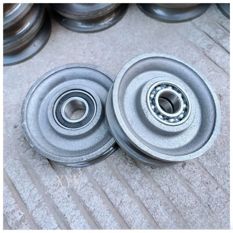 Small Pulley Block Standard Lifting Block Wire Rope Hoist Fixed Movable Pulley Set Labor Saving Wheel Bearing Roller
