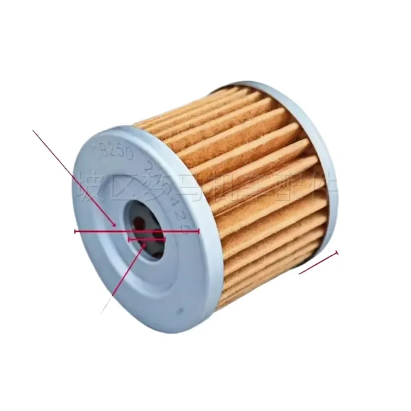 High Performance Paper Oil Filter Element Compatible with Zongshen CBS300 NB300 Stoner Heng Kvis Zuma Motocross Dirt Bike