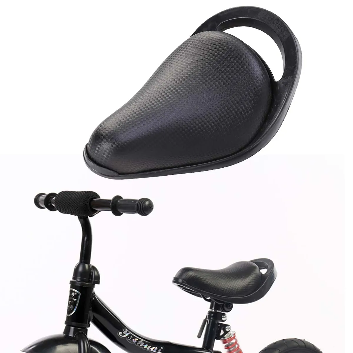 

2 Pcs Bike Rear Seat Saddle Kids Replacement Soft Childrens Comfort Bicycle Accessories Pad