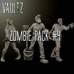 1/35 Scale Height 50mm Zombie Resin gift Attack State Figure Model Kit Unassembled and Unpainted Garage Kit DIY Toys