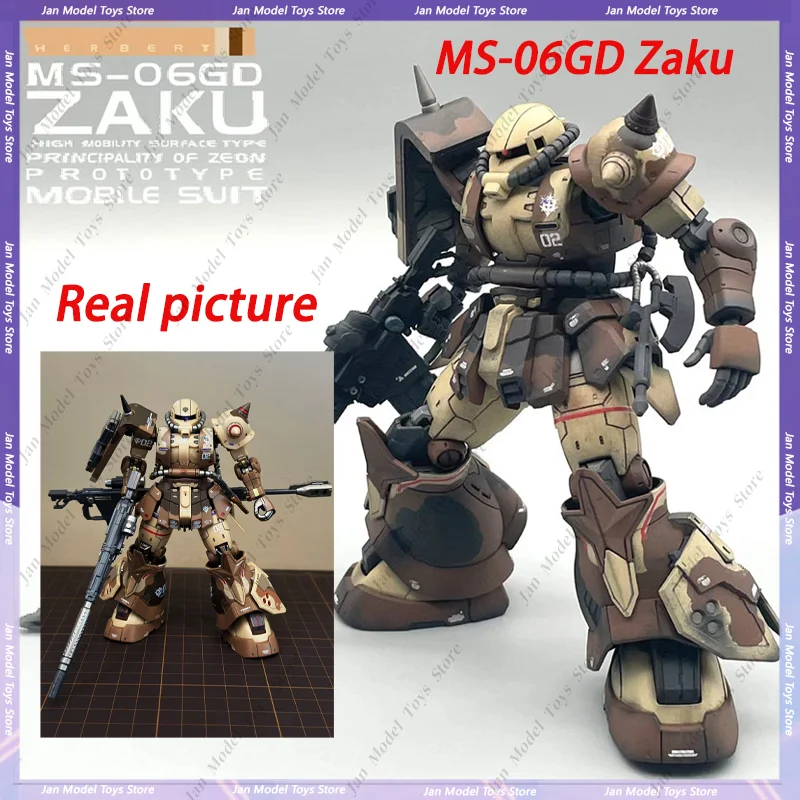 NEW WEIMEI HG 1/144 MS-06GD Zaku Model Kit High Mobility Surface Type Wald Assembly Action Figures Robot Plastic Model Hobby Toy