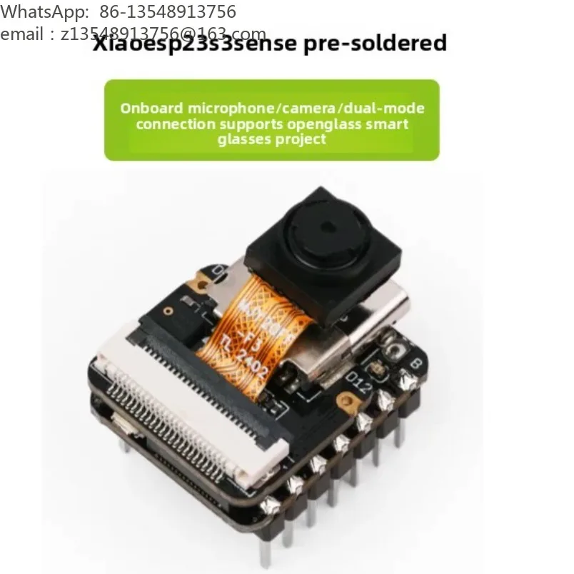 ESP32S3 Sense Development Board 2.4GHz WiFi BLE 5.0 Mesh 8MB PSRAM Flash OV2640 Camera Sensor Module Support Arduino