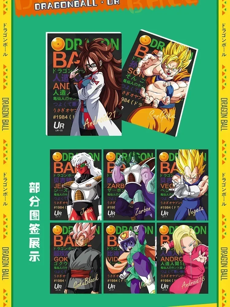 Dragon Ball Card 40th Anniversary Edition Trading Collectible Cards Memory of Akira Shimayama Dragon Ball Anime Cards Toys Gifts