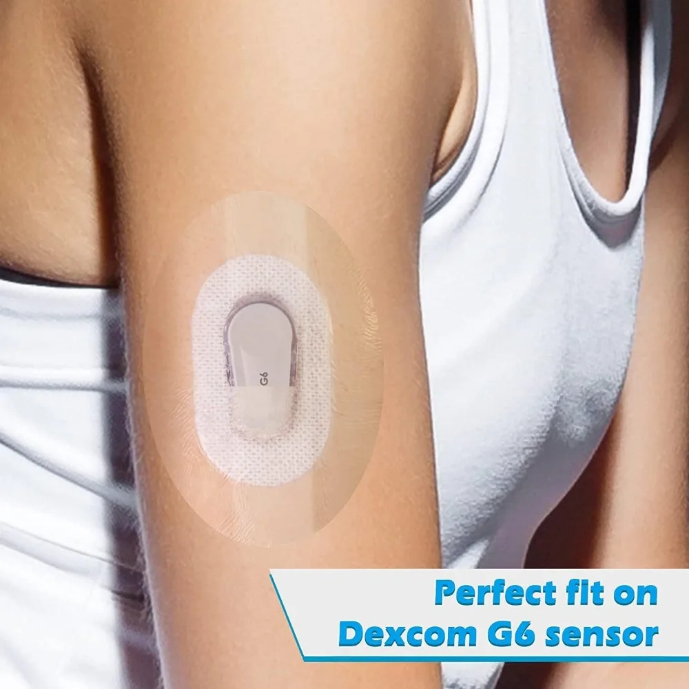 

50pcs Shower Waterproof Patch Transparent Adhesive Patches for Overpatch G6 Sensor fixed patch motion anti slip adhesive