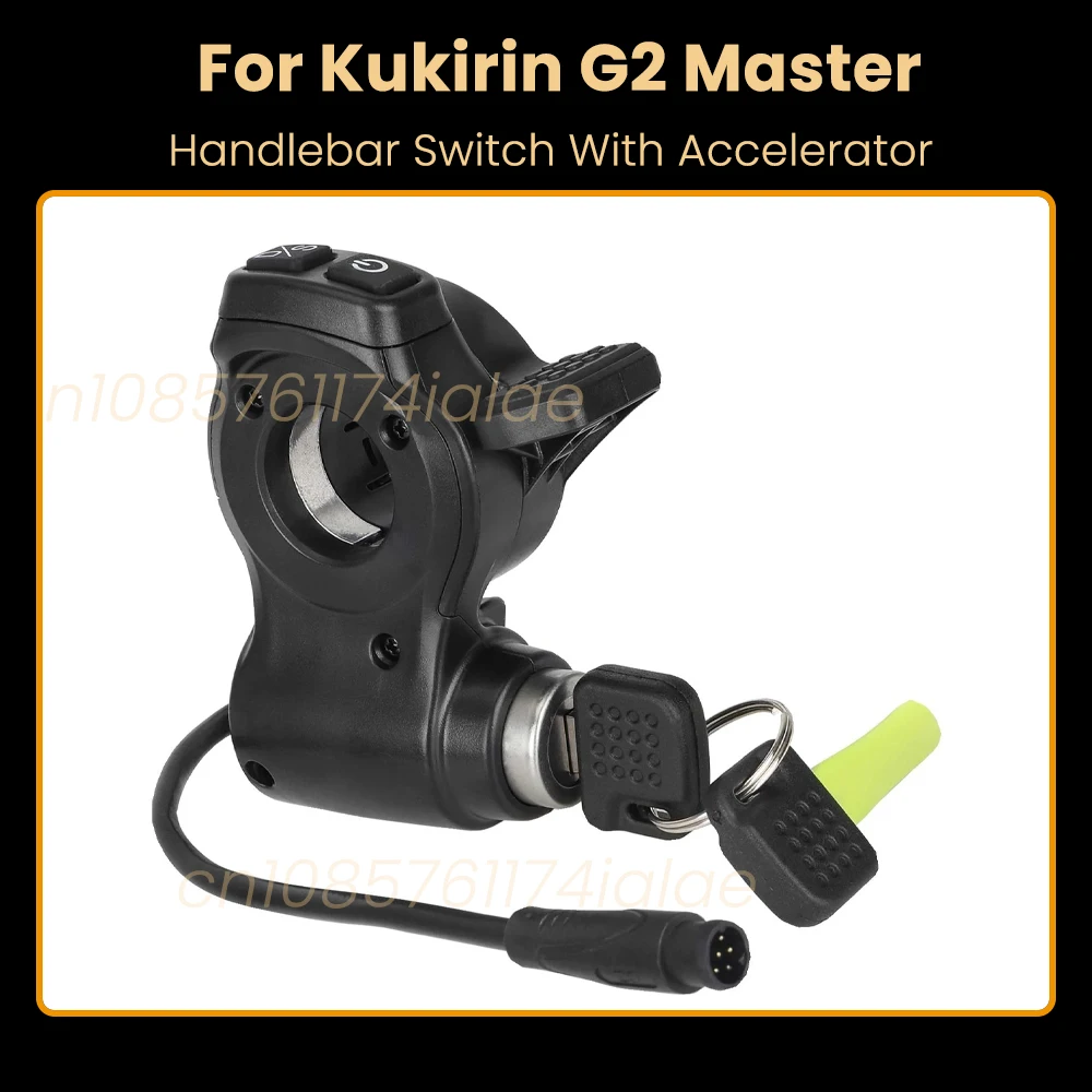 

Original G2 master 7pin Handlebar Switch With Accelerator for Kukirin G2 Master Electric Scooter Speed Throttle Lock Key Parts