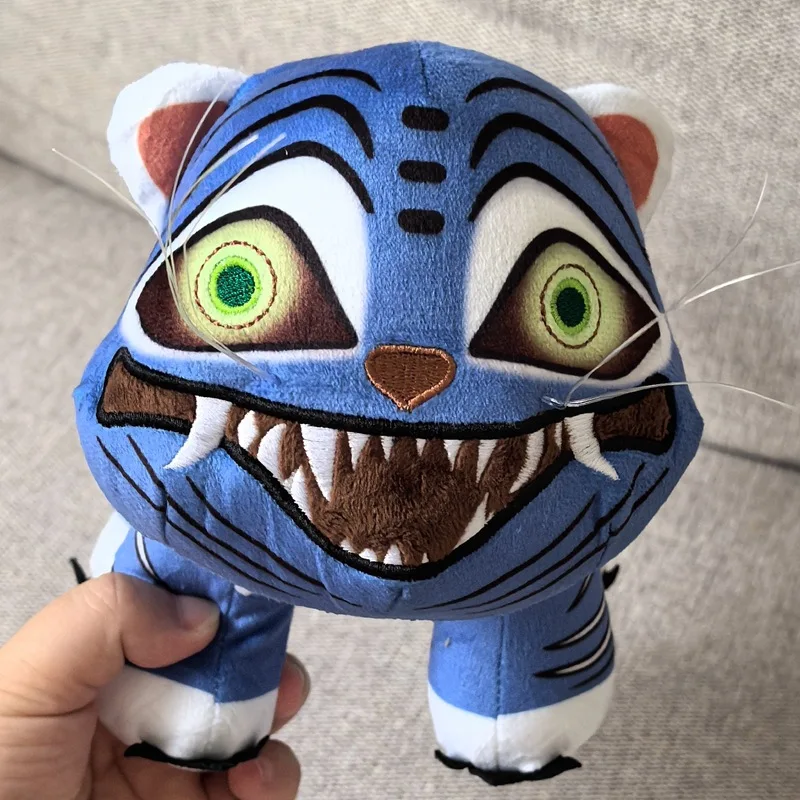 KPop Demon Hunters Derpy Tiger knuffel zachte knuffelpop voor fans verzamelobjecten