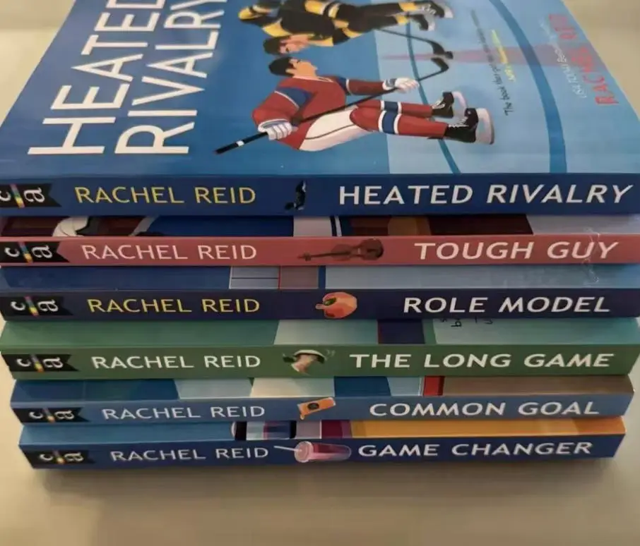 6 Books GAME CHANGER TOUGH GUY ROLE MODEL COMMON GOAL LONG GAME HEATED RIVALRY