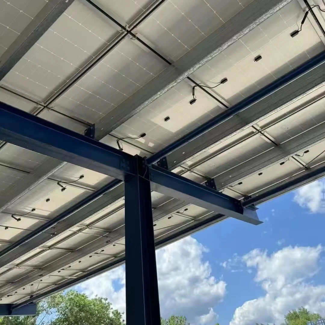Supports de montage de panneaux solaires en acier galvanisé à chaud Hope Solar, résistance au vent 60 m/s, résistance à la neige 1,4 KN/m pour systèmes solaires