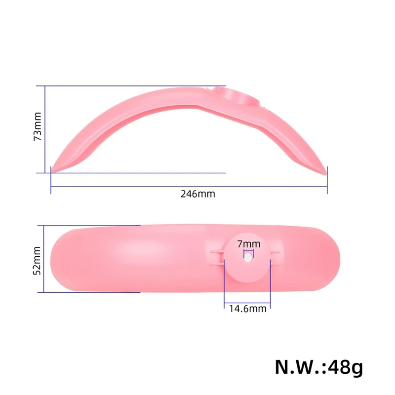 Electric Scooter Mudguard Plastic Plate Accessories M365 Electric Scooter Mudguard