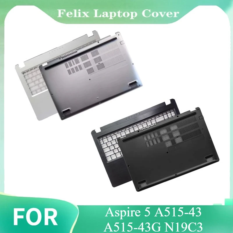 

For Aspire 5 A515-43 A515-43G N19C3 New Laptop Replacement Palm Rest/Top Cover/Bottom Cover/Bottom Cove