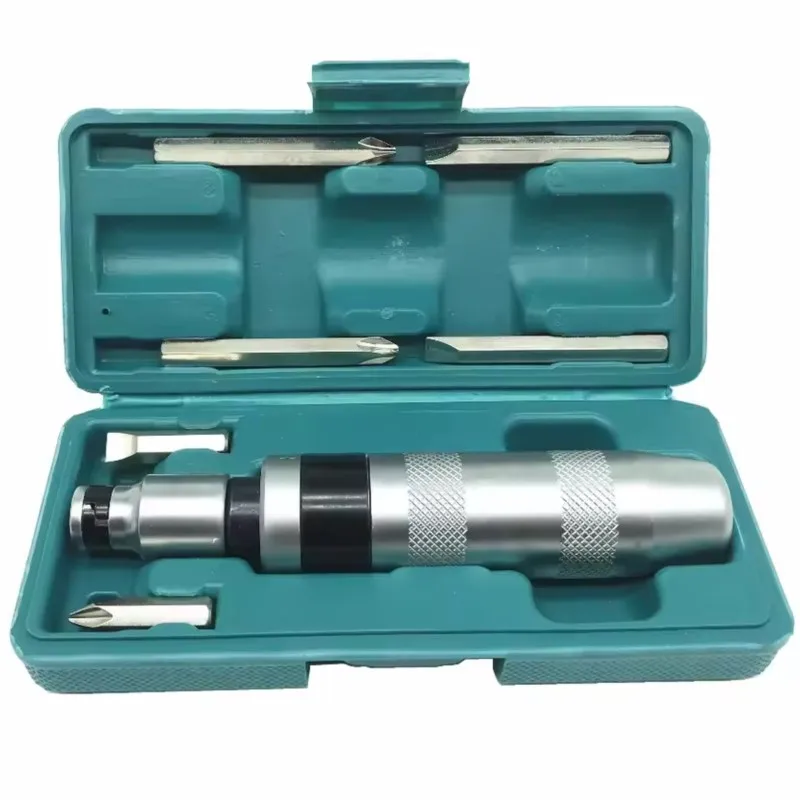 

7/8Pcs Impact Screwdriver Set Professional Portable Heavy Duty Shock Screw Driver Chisel Bits Socket Non-Slip Handle Hand Tools