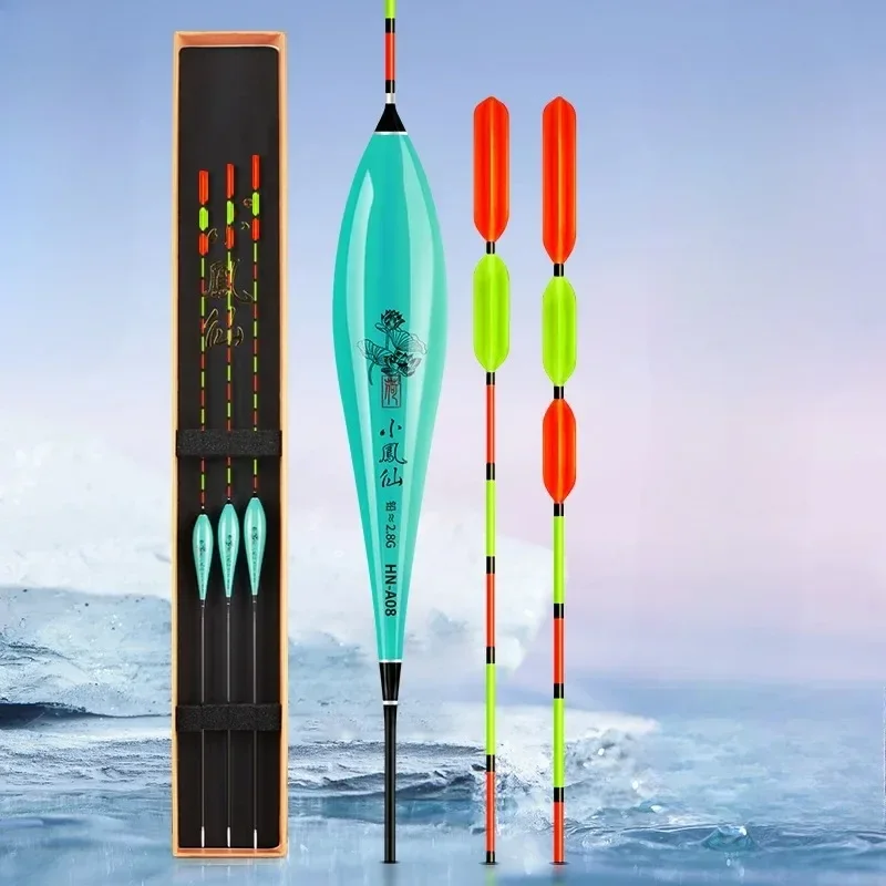 

SP33 High-Sensitivity Triangular Fishing Float Set, Thick Visible Floats for Carp and Big Fish, Durable Float Gear