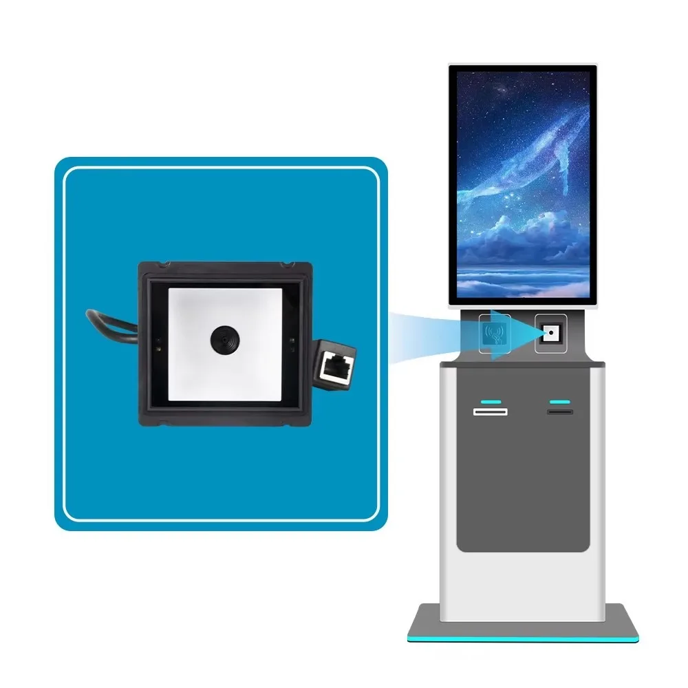 Embedded 1D 2D QR Code Barcode Scanner Module OEM Scanning Reader for Kiosk Ticket Machine Self-service Terminal