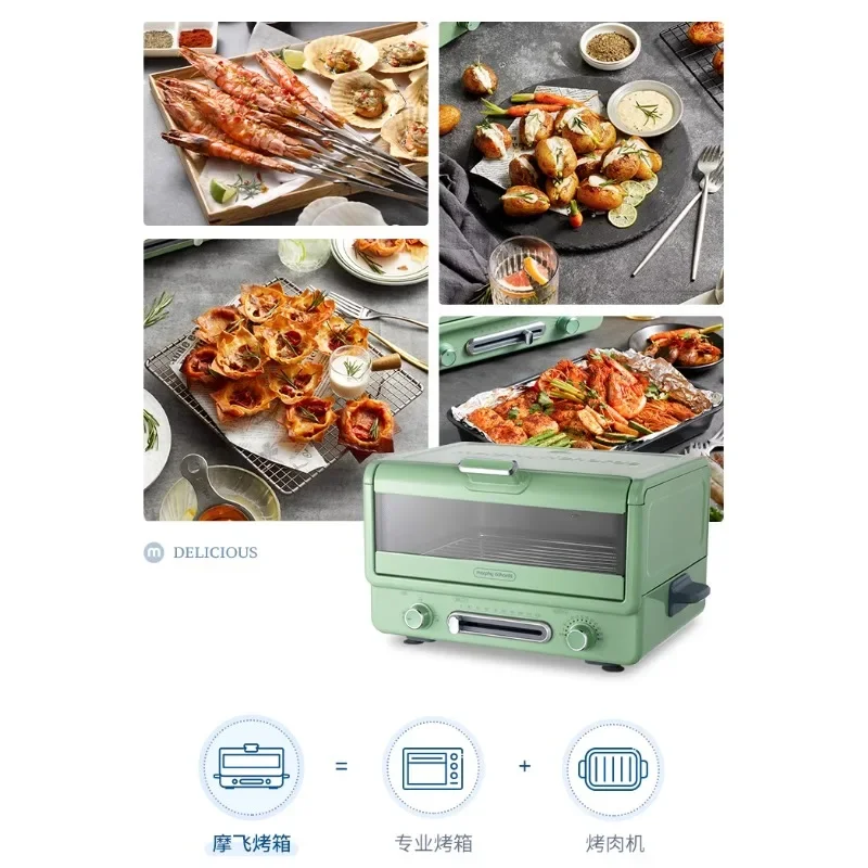 Electric oven large capacity small precise temperature control multi-functional baking and frying integrated barbecue machine
