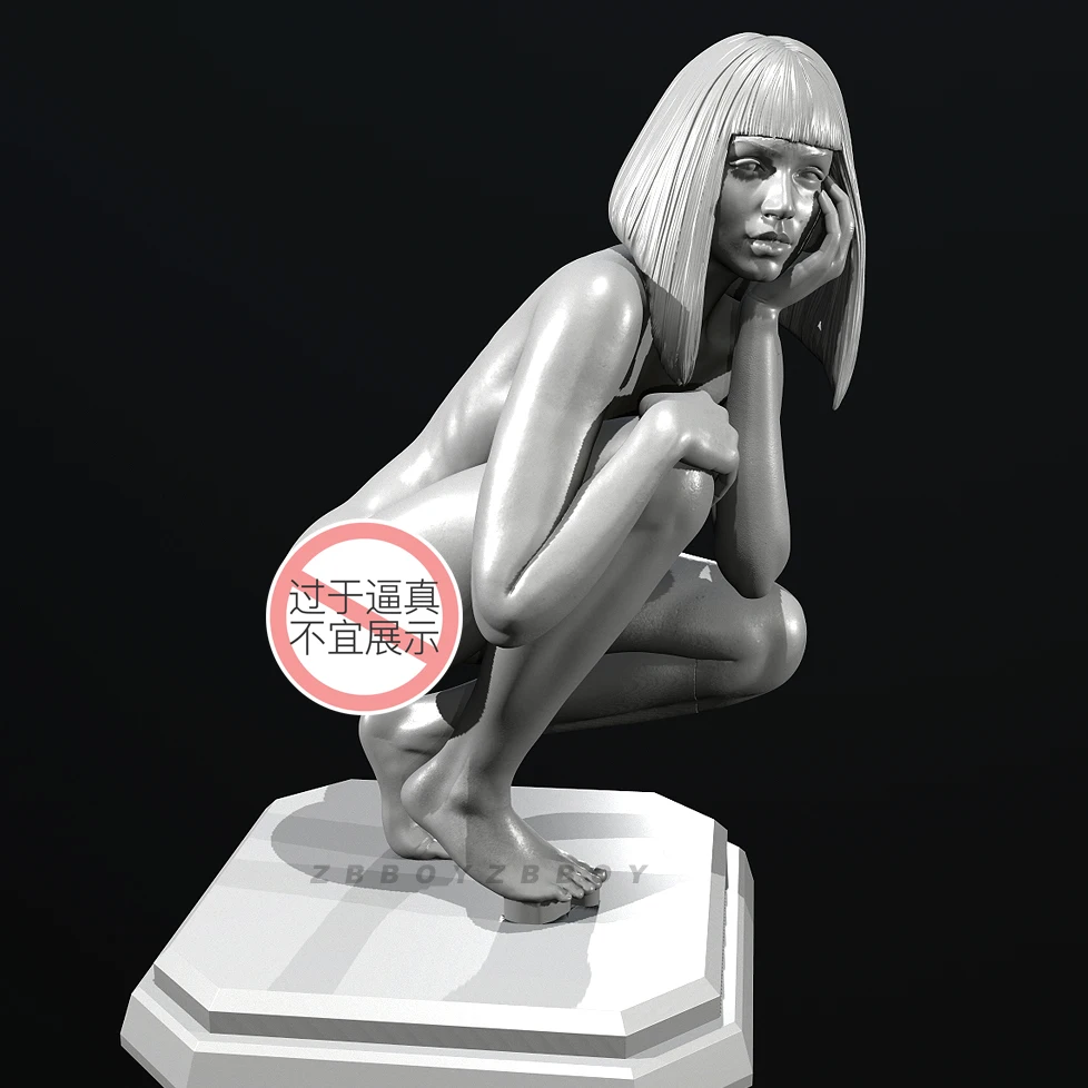 30mm 40mm 65mm Resin model kits figure beauty colorless and self-assembled 3D PrintingTD-6539/3D