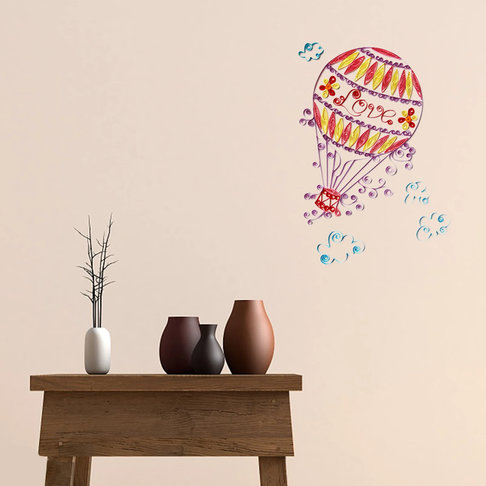 

Gradient Color Strips 8 Packs DIY Craft Kit Paper Art Supplies Filigree Tools Paper Quilling Kit Handmade Decorations