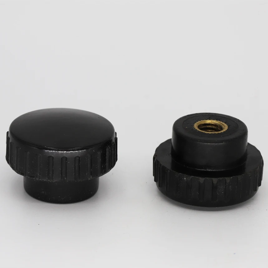 

M5 M6 M8 M10 M12 Female Thread Thumb Nut 22mm 25mm 30mm 40mm 50mm Head Diameter Screw On Clamping Knurled Grip Knob Handle