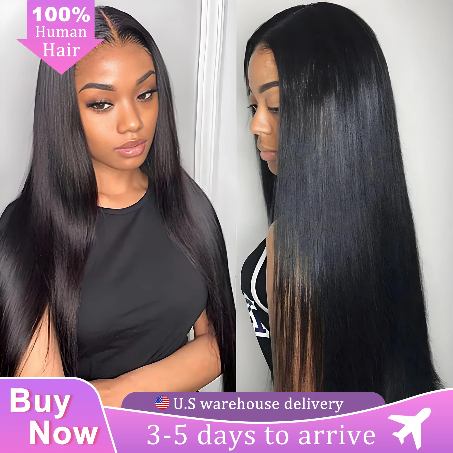 

40-дюймовые прямые парики с прозрачной передней частью 13x6, бразильские прямые парики с прозрачной сеткой, 220% плотность, длинные прямые парики из натуральных волос для женщин