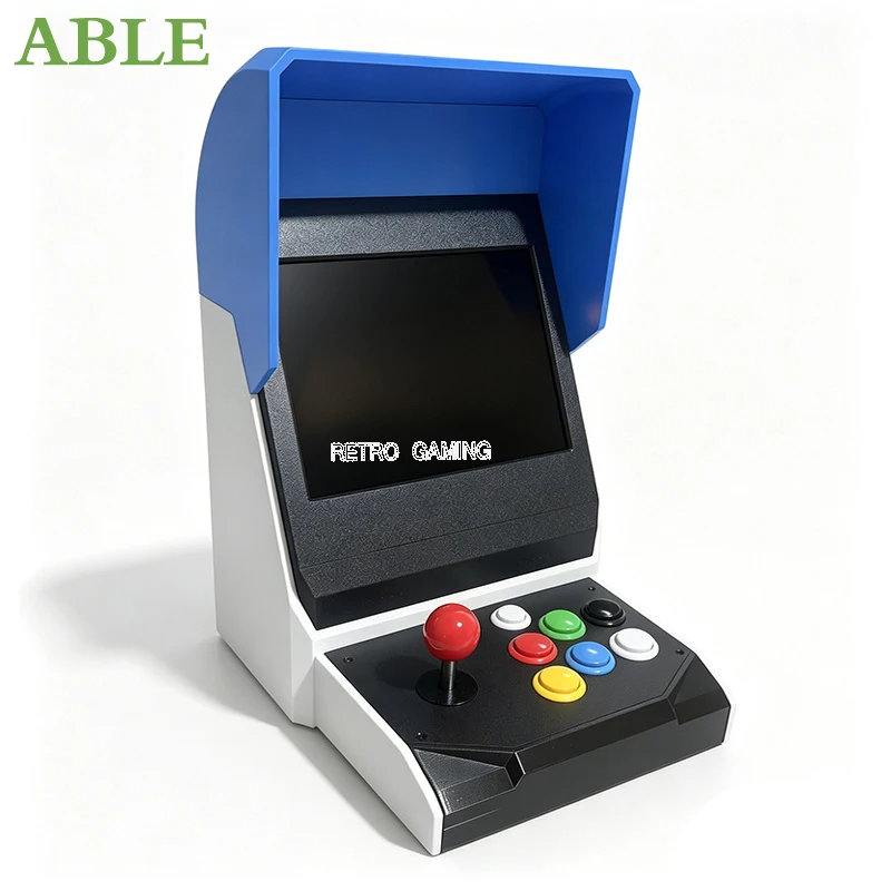 

9.7-Inch Mini Arcade Machine With 3D Printed Casing, IPad 2 Screen DX 9800 IN 1 Supporting High And Low Resolution Switching