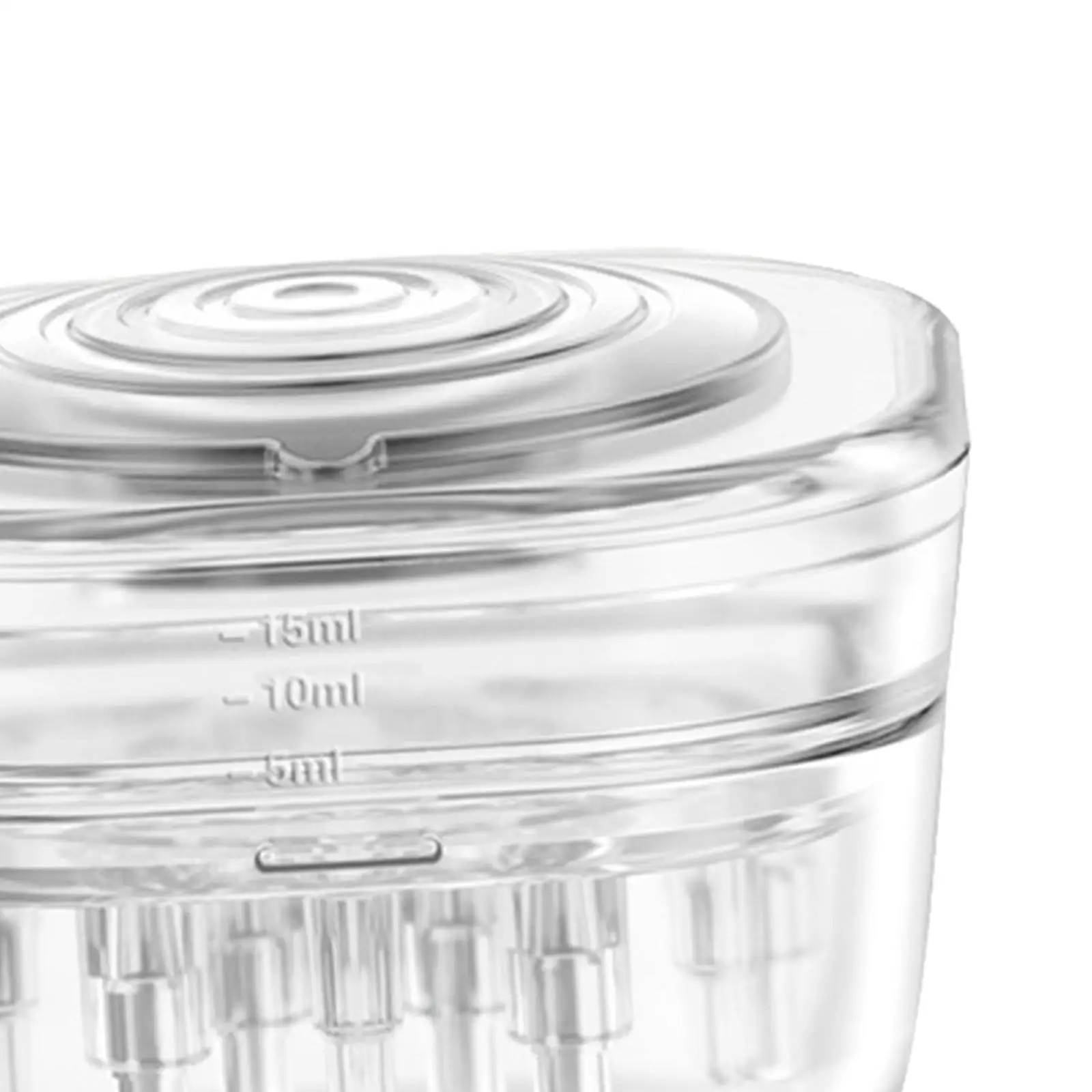 Portable Scalp Applicator Comb PP Hair Massage Brush Hairbrush for