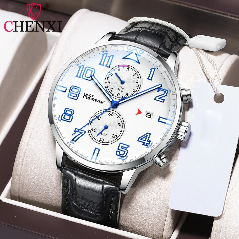 CHENXI Hot Luxury Brand Man Quartz Watches Waterproof Sport High Quality Watch Military Men's Clock Wristwatch Relogio Masculino