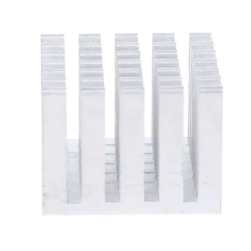 5pcs Aluminum Heatsink 20x20x15mm Thermal Cooler Radiator Heat Sink for Cooling GPU IC Chips