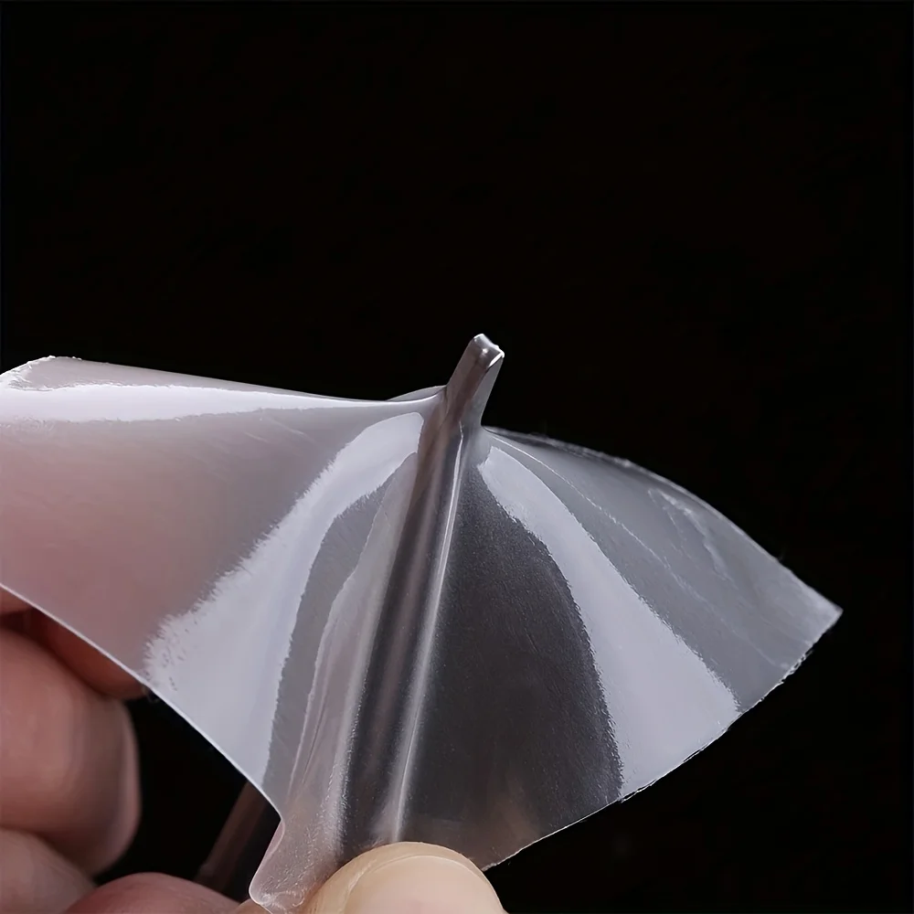 5pcs/Set Waterproof Transparent Patches Self Adhesive Duct Tape Nylon Sticker Outdoor Tent Leather Repair Tape Patch Accessries
