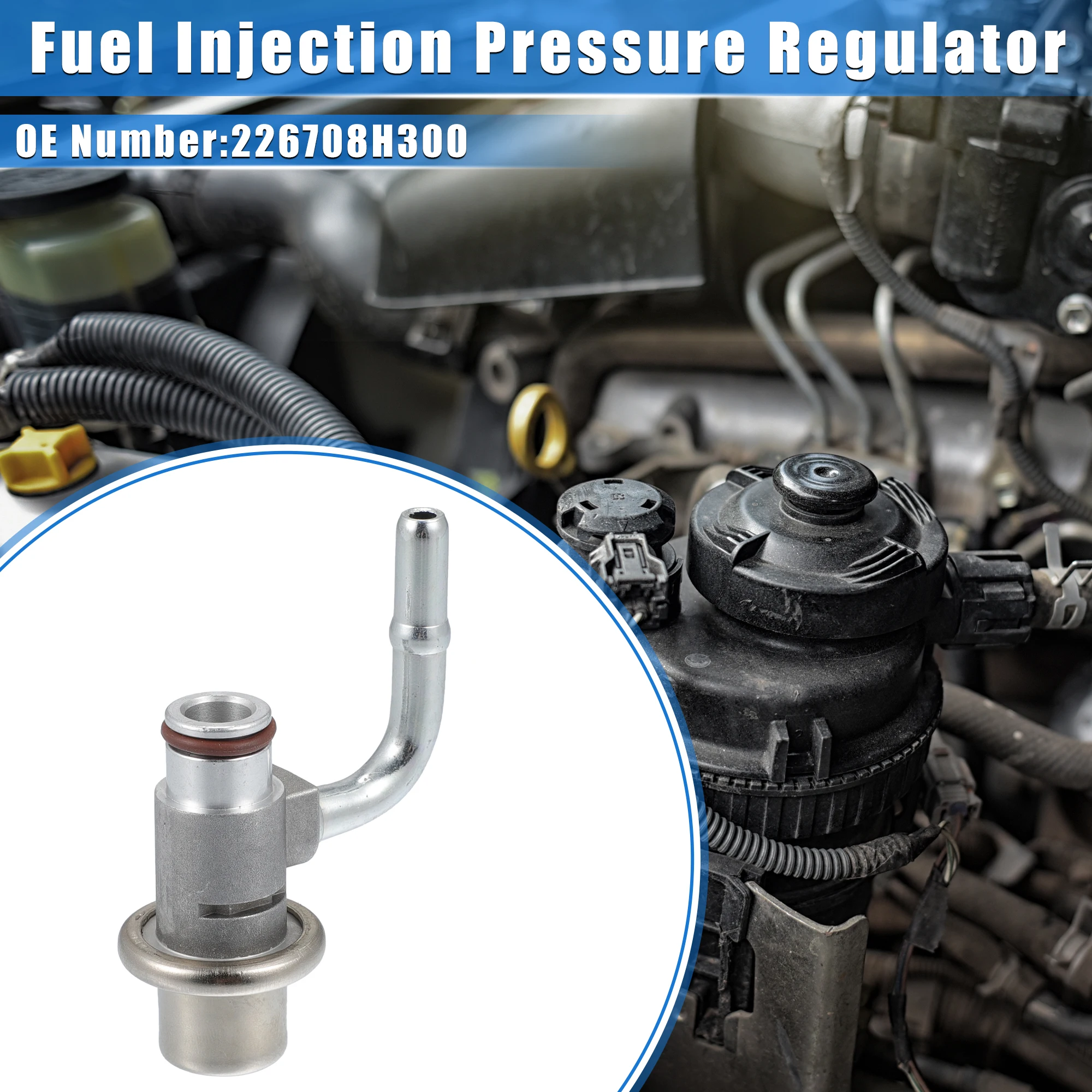 UXCELL Fuel Injection Pressure Regulator Compatible for INFINITI G35 3.5L V6 03-07