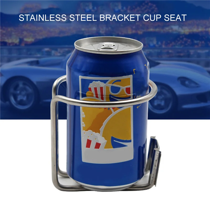 

A03G-12Pcs Stainless Steel Car Boat Ring Cup Drink Holder Bottle Stand For Marine Yacht Truck RV Camper