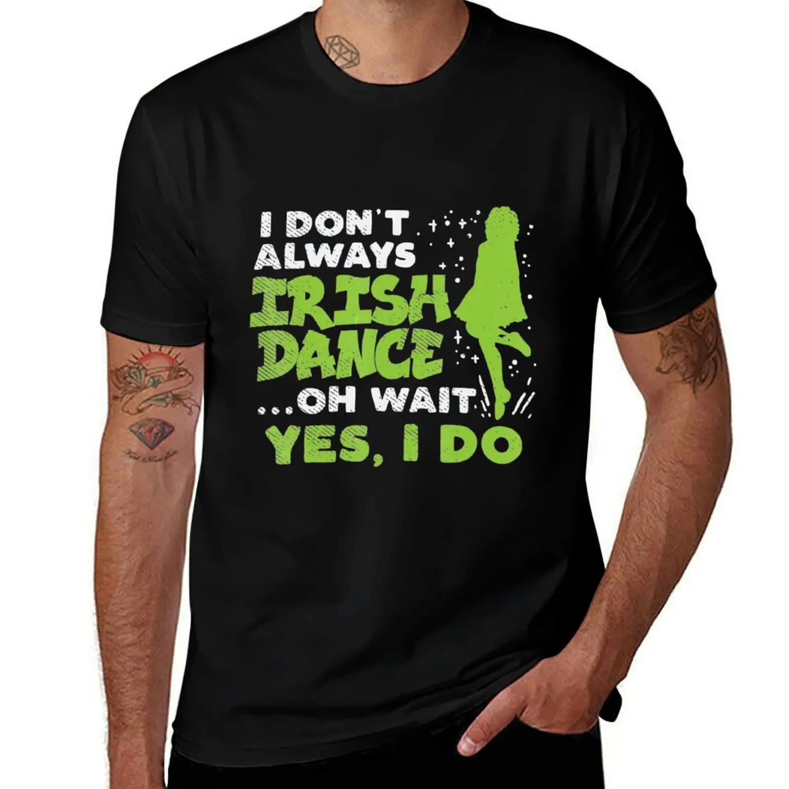 Irish Dance Saint Patricks Day Funny T-Shirt Holiday Party for Men T-Shirt