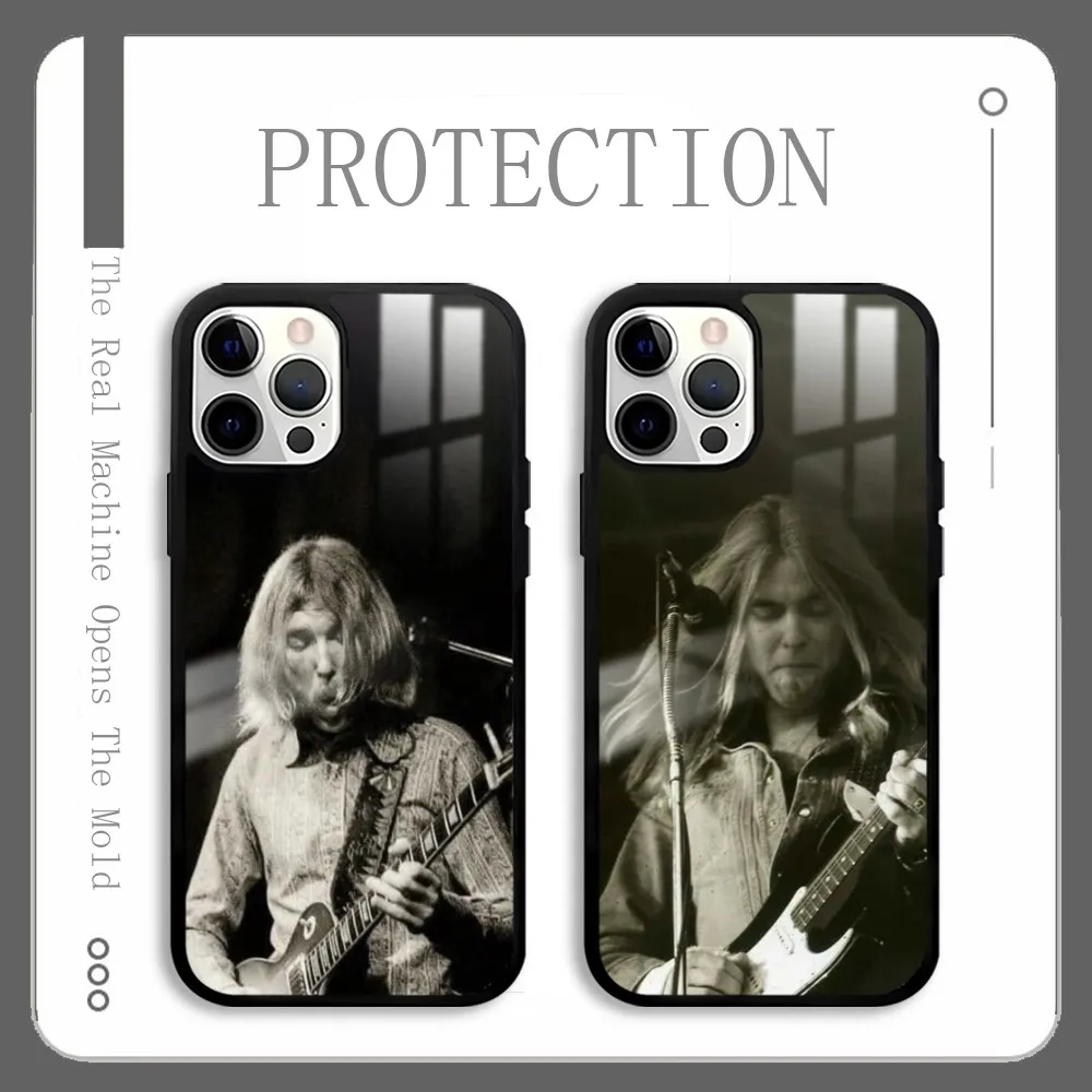 The A-AllmanS B-BrotherS Band Phone Case For IPhone 16 15 14 13 12 11 Pro Xs Max Mini Plus Celulares Hard Funda