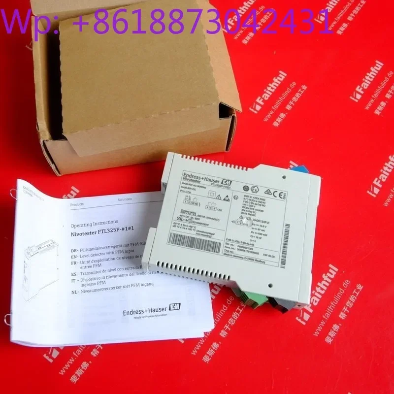 E + H FTL325P-H1E1 Новый вибрационный уровнемер Nivotester 1CPS