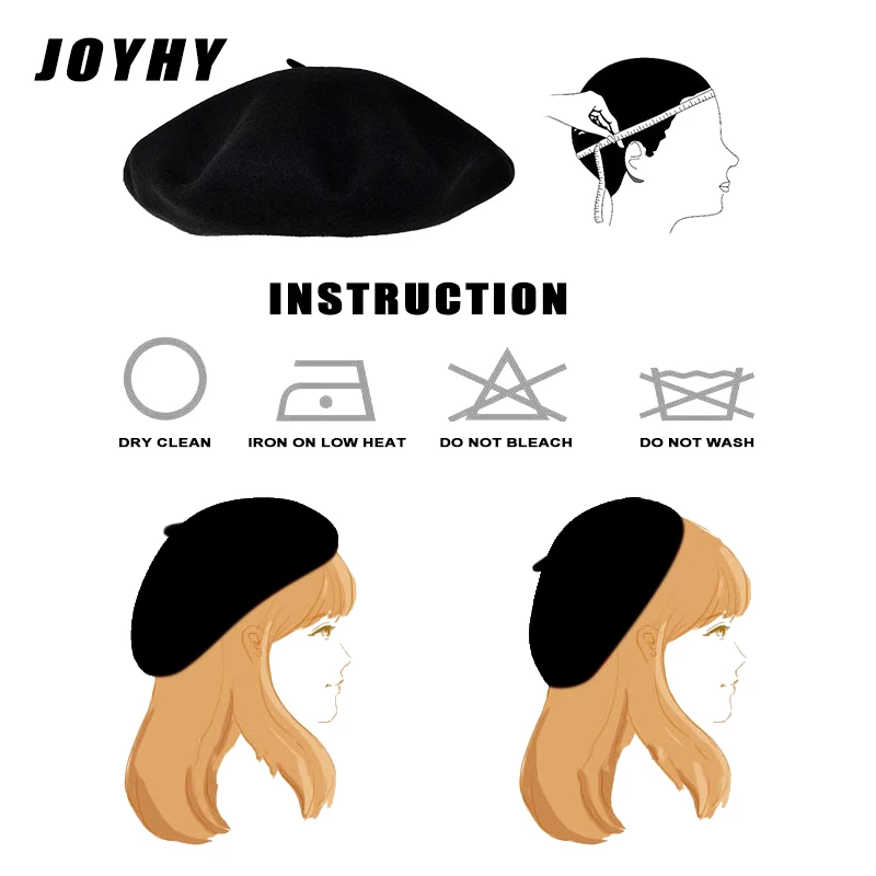 JOYHY Kids เด็กศิลปินภาษาฝรั่งเศสคำ Berets หมวก2021เด็กขนสัตว์สีทึบสีม่วงอูฐฤดูหนาว Beanie Cap Baret หมวกปีกแบน