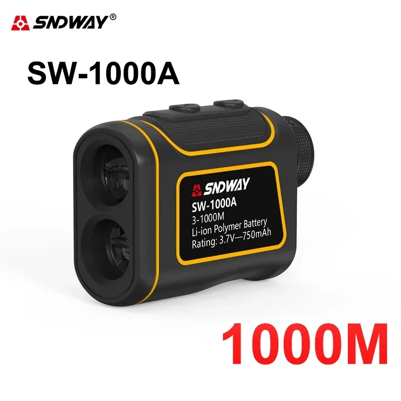 SNDWAY Laser Rangefinder Telescope Laser Distance Meter Hunting Golf Rangefinder 600M 1500M