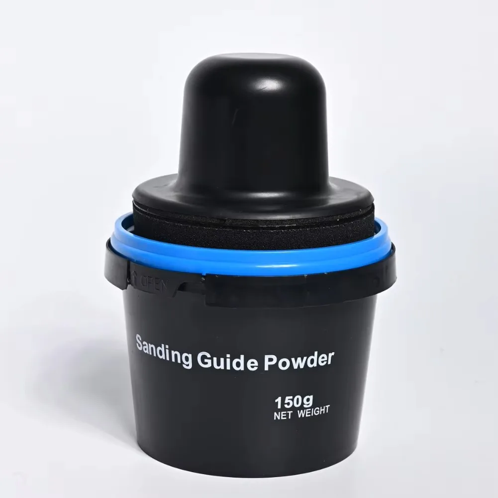 Capa guía de lijado negra seca, buscador de defectos de pintura de 150g para reparación de carrocería de automóvil, resalta los arañazos en las imperfecciones de la superficie del imprimación